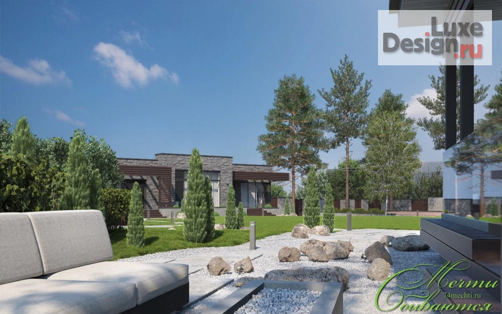 Ландшафтный дизайн "Комплексное благоустройство загородного участка" (фото 15)