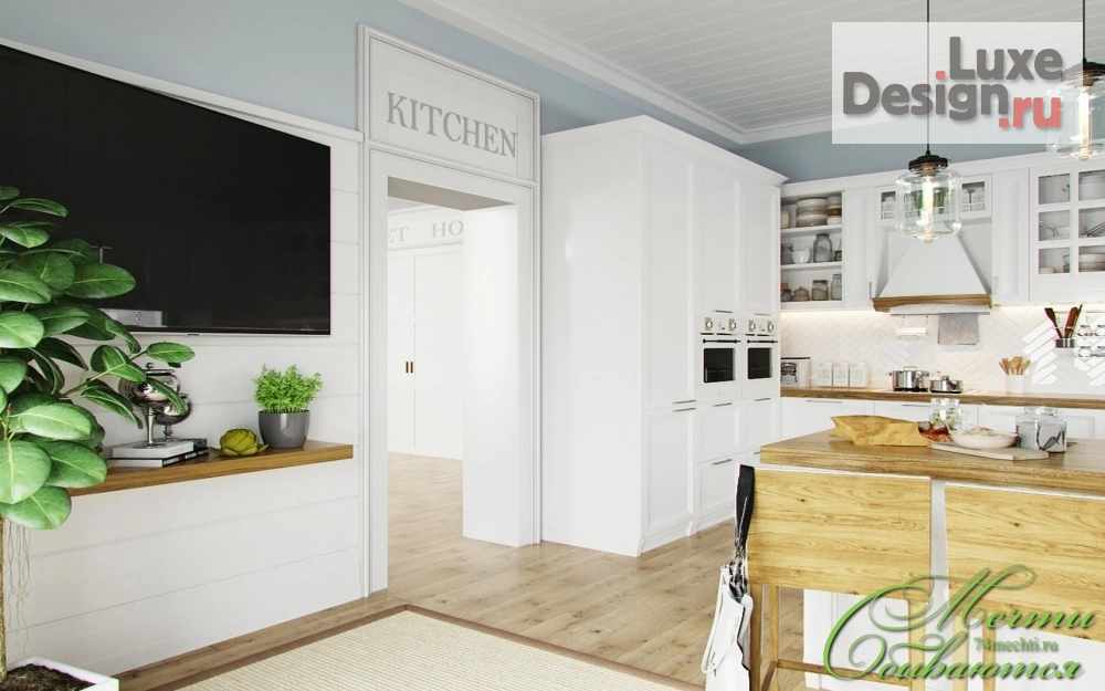 Дизайн интерьера гостиной "Европейская весна" (фото 11)