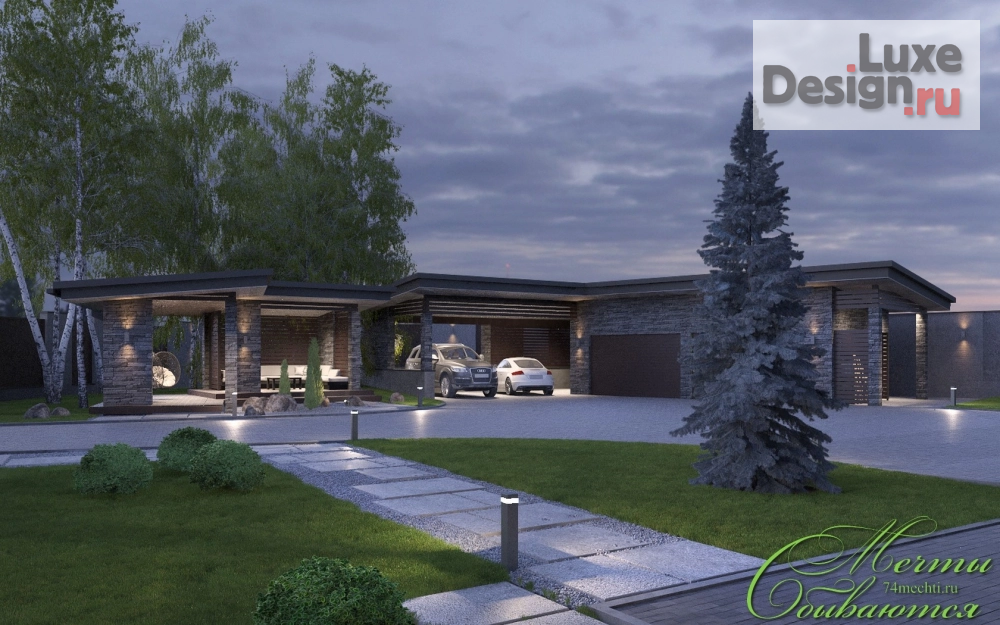 Ландшафтный дизайн "Комплексное благоустройство загородного участка" (фото 24)