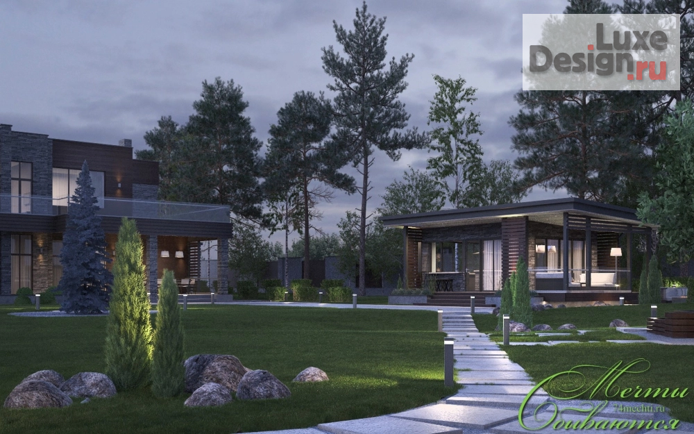 Ландшафтный дизайн "Комплексное благоустройство загородного участка" (фото 43)