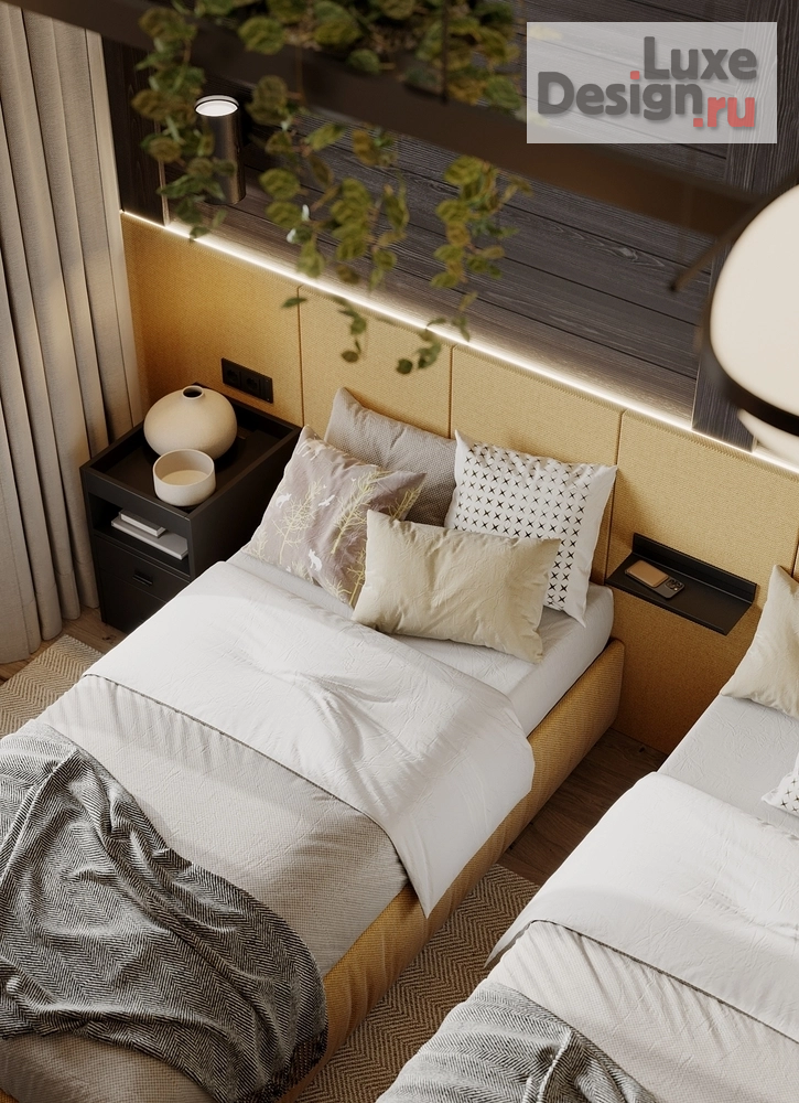 Дизайн интерьера частного дома "Спальня сыновей/ "Шале" Дом выходного дня" (фото 3)