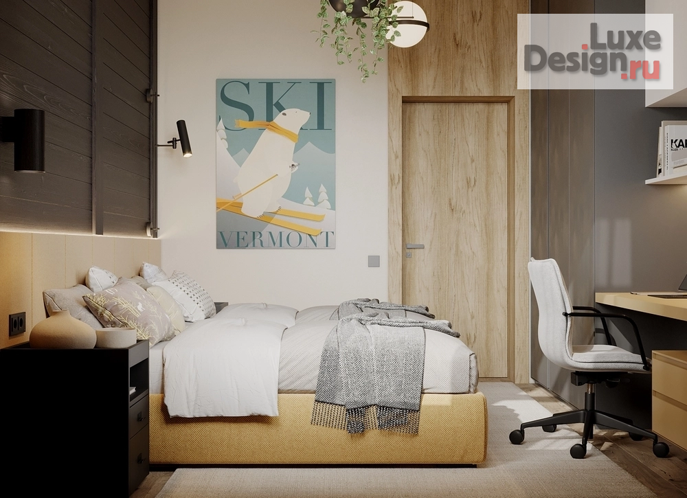 Дизайн интерьера частного дома "Спальня сыновей/ "Шале" Дом выходного дня" (фото 1)