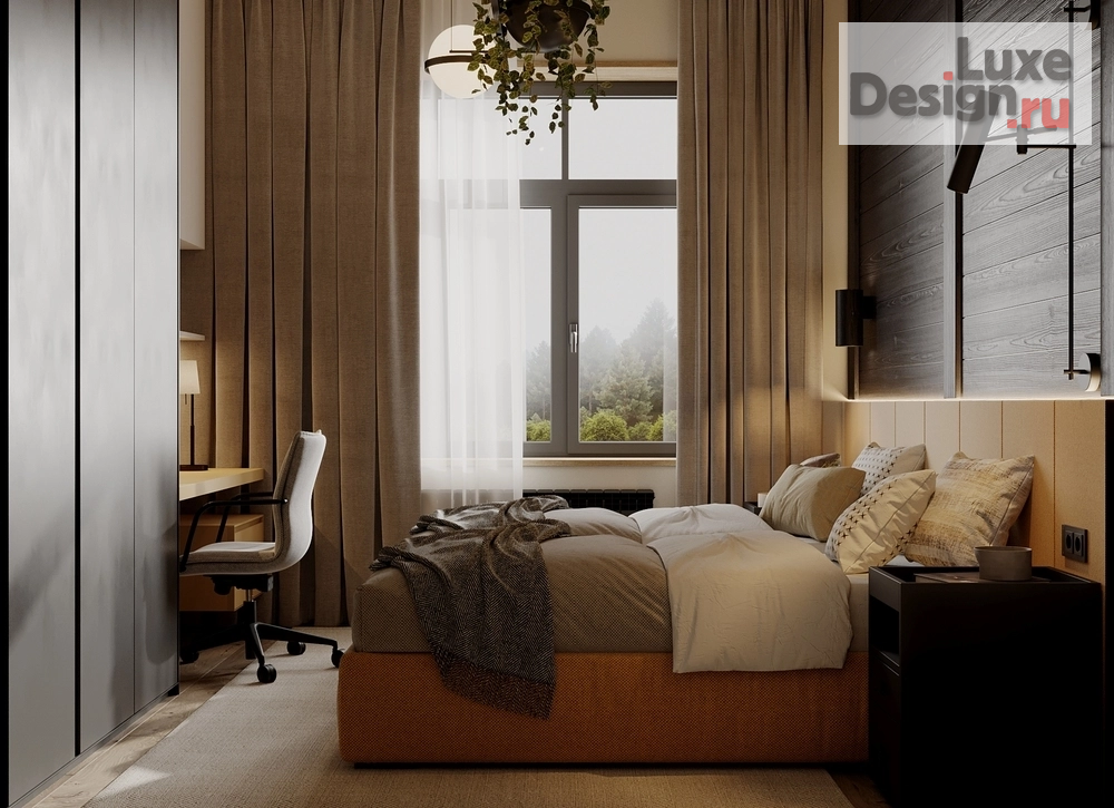 Дизайн интерьера частного дома "Спальня сыновей/ "Шале" Дом выходного дня" (фото 7)