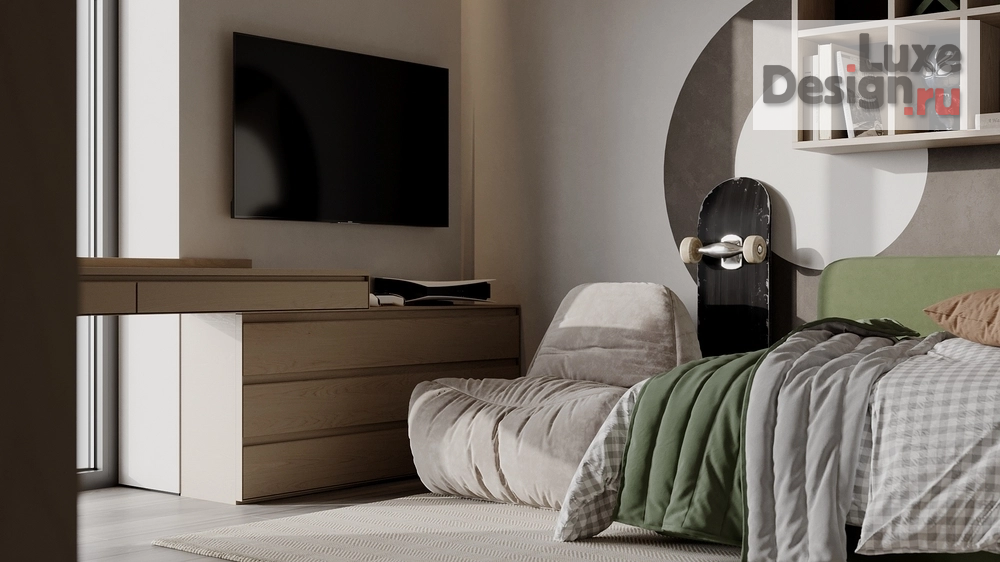 Дизайн интерьера спальни "Спальня мальчика" (фото 3)