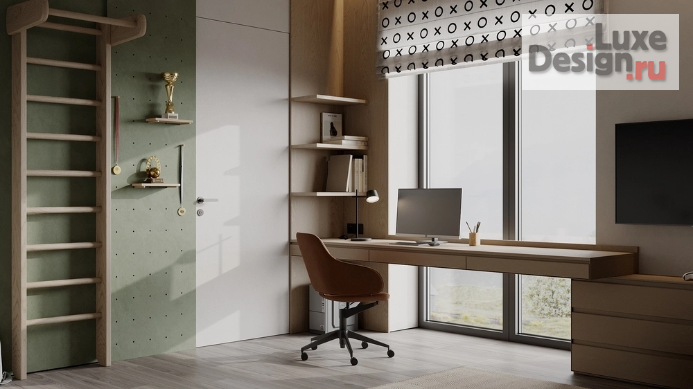 Дизайн интерьера спальни "Спальня мальчика" (фото 6)