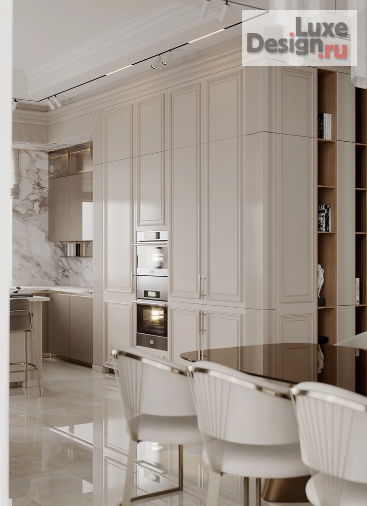 Дизайн интерьера частного дома "Кухня-гостиная в загородном доме" (фото 10)