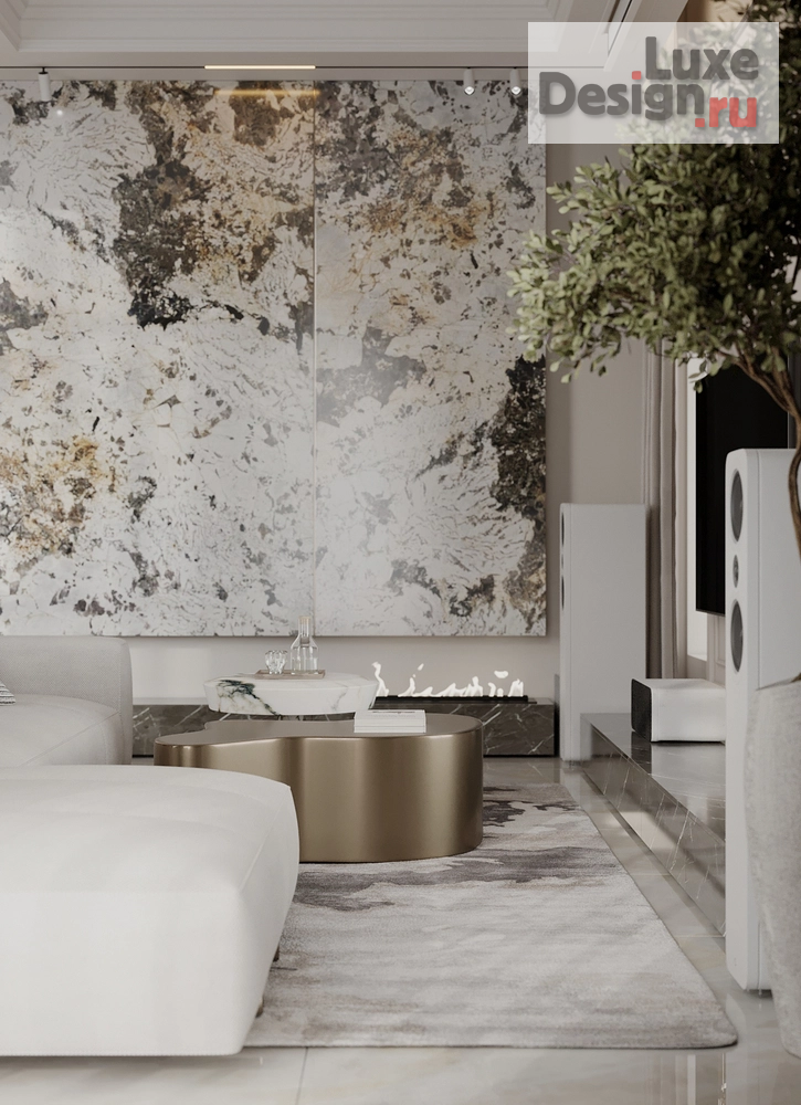 Дизайн интерьера частного дома "Кухня-гостиная в загородном доме" (фото 4)