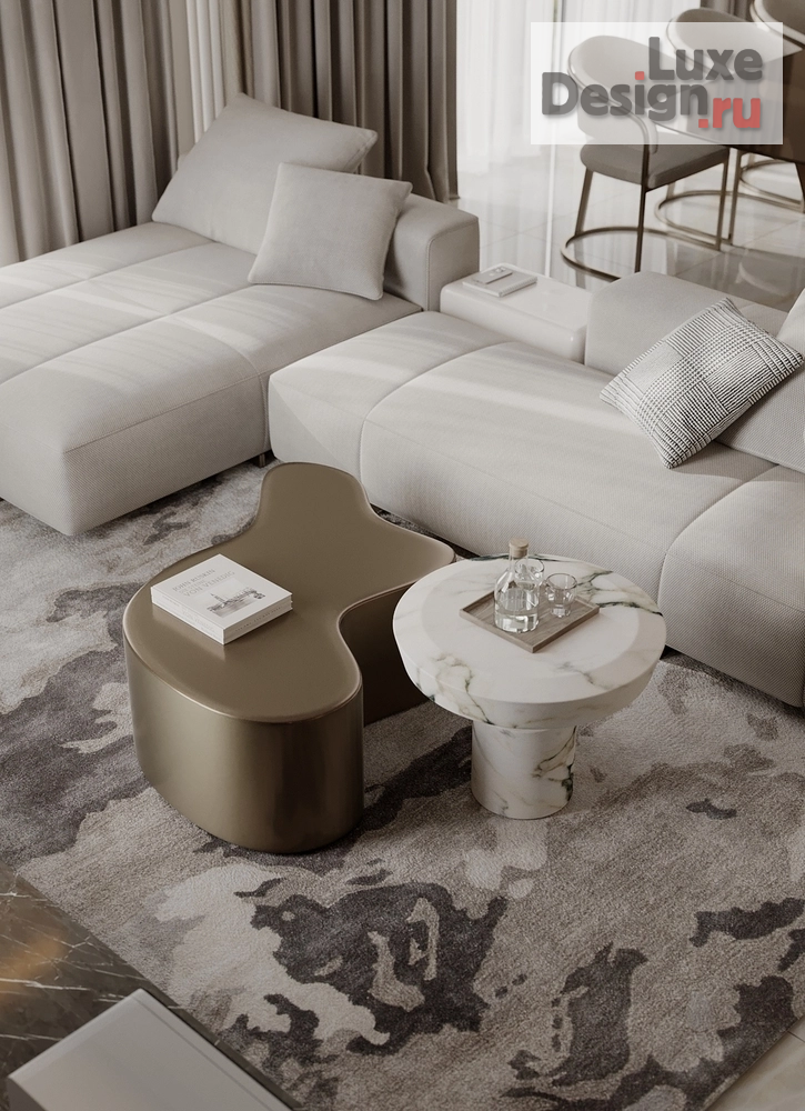 Дизайн интерьера частного дома "Кухня-гостиная в загородном доме" (фото 2)