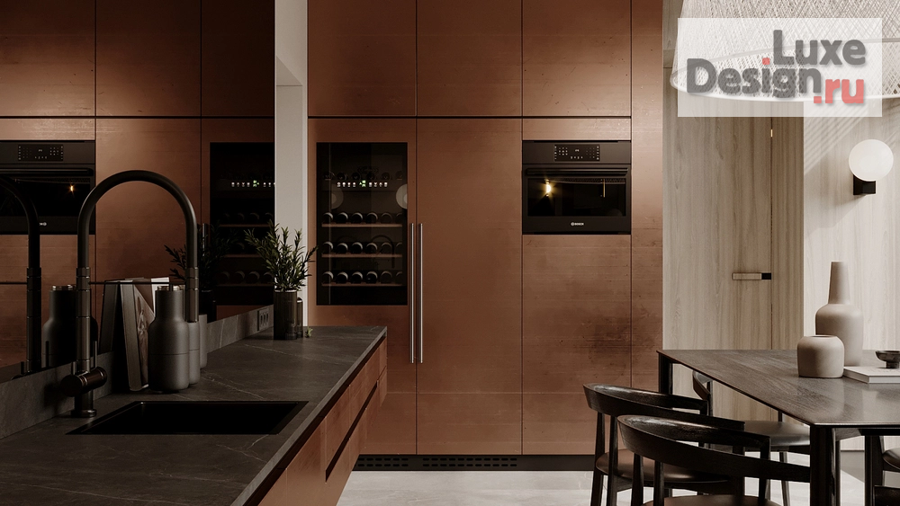 Дизайн интерьера частного дома "Кухня хозяйская "Patio House"" (фото 4)