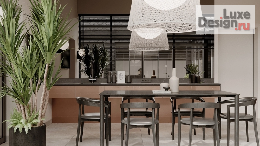 Дизайн интерьера частного дома "Кухня хозяйская "Patio House"" (фото 1)