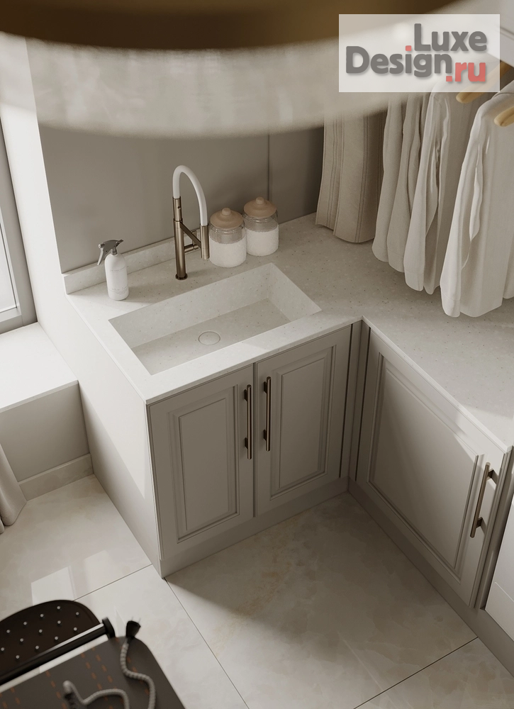 Дизайн интерьера частного дома "Постирочная в загородном доме" (фото 3)