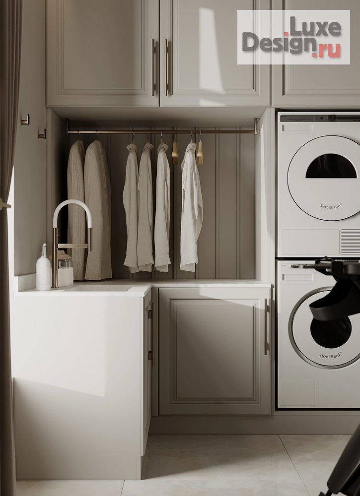 Дизайн интерьера частного дома "Постирочная в загородном доме" (фото 1)