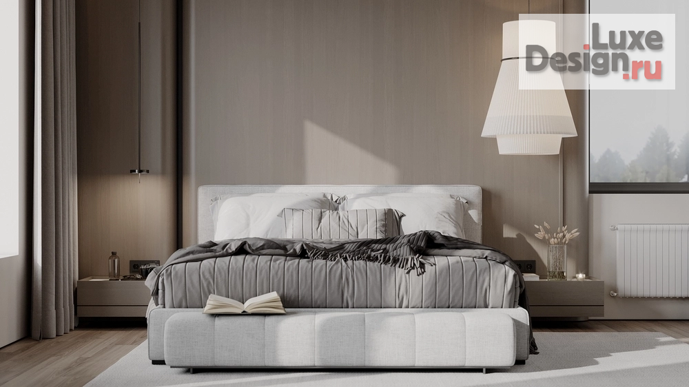 Дизайн интерьера спальни "Мастер-Спальня "Современный стиль"" (фото 2)