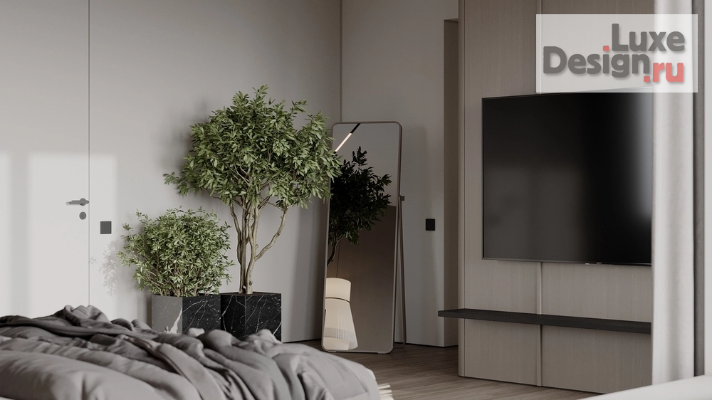 Дизайн интерьера спальни "Мастер-Спальня "Современный стиль"" (фото 5)