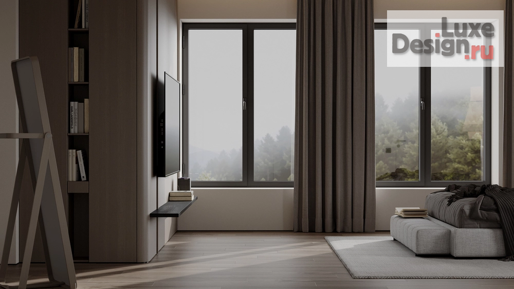 Дизайн интерьера спальни "Мастер-Спальня "Современный стиль"" (фото 8)