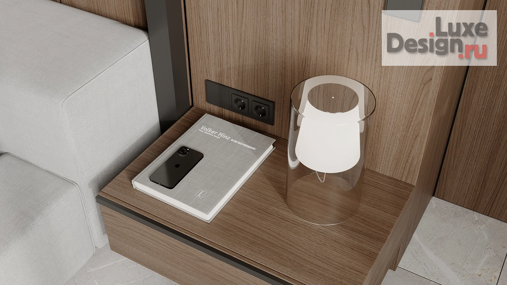 Дизайн интерьера частного дома "Мастер-спальня "Patio House"" (фото 5)