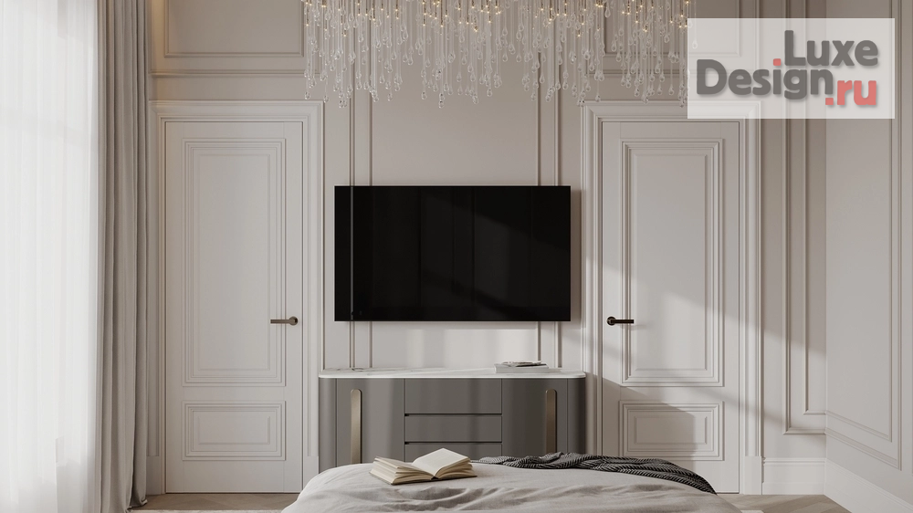 Дизайн интерьера частного дома "Мастер-спальня в загородном доме" (фото 10)