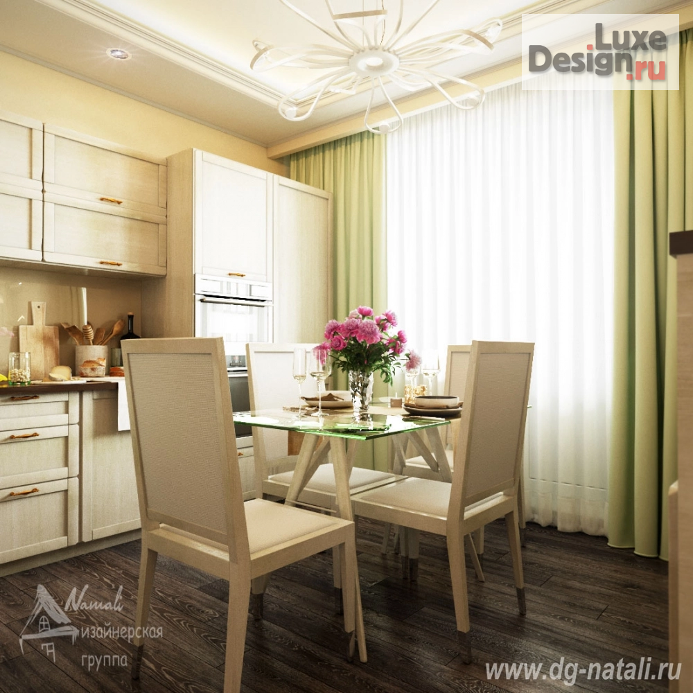 Дизайн интерьера двухкомнатной квартиры "Двухкомнатная квартира в ЖК "НЬЮТОН"" (фото 2)