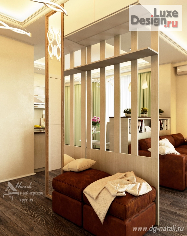 Дизайн интерьера двухкомнатной квартиры "Двухкомнатная квартира в ЖК "НЬЮТОН"" (фото 5)