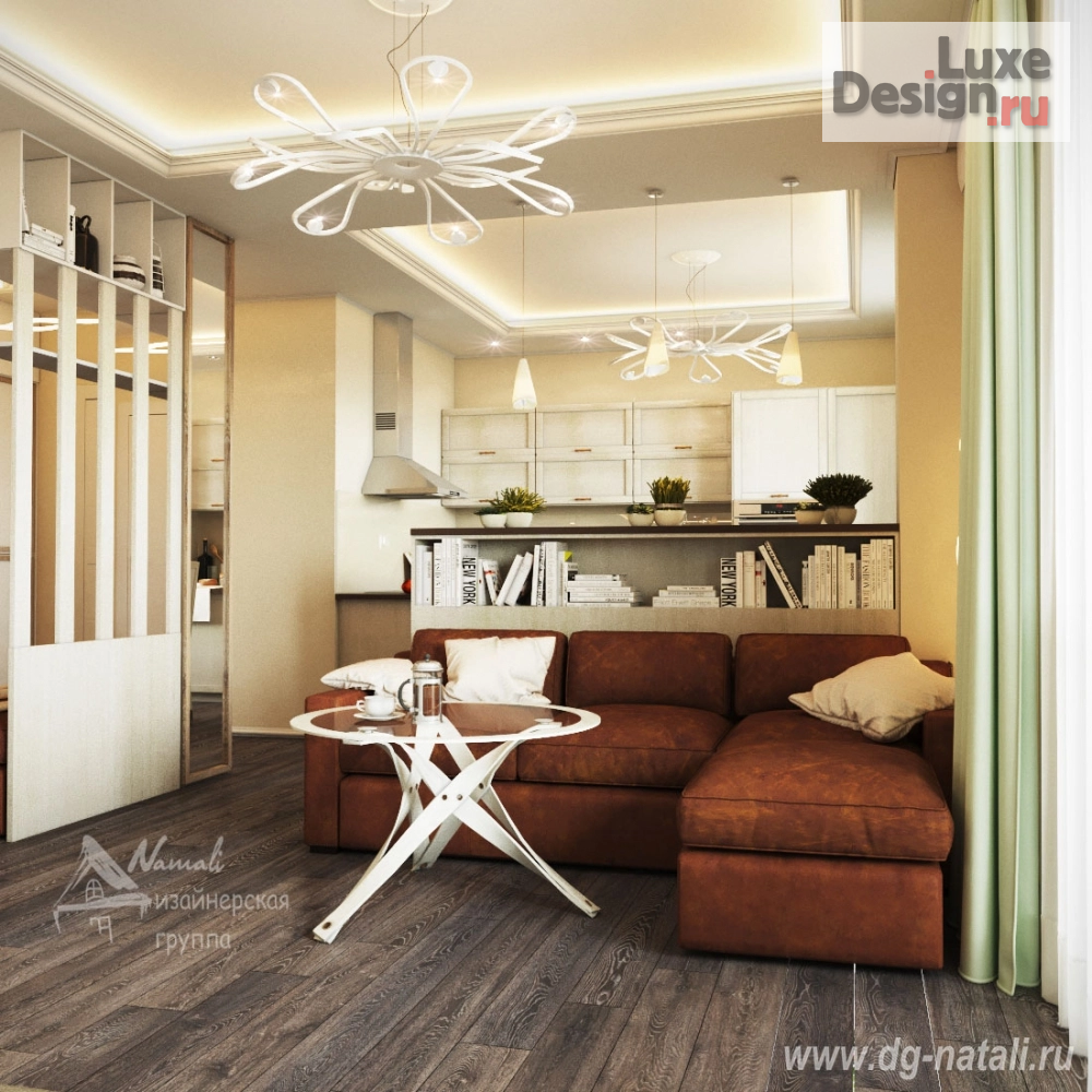 Дизайн интерьера двухкомнатной квартиры "Двухкомнатная квартира в ЖК "НЬЮТОН"" (фото 7)