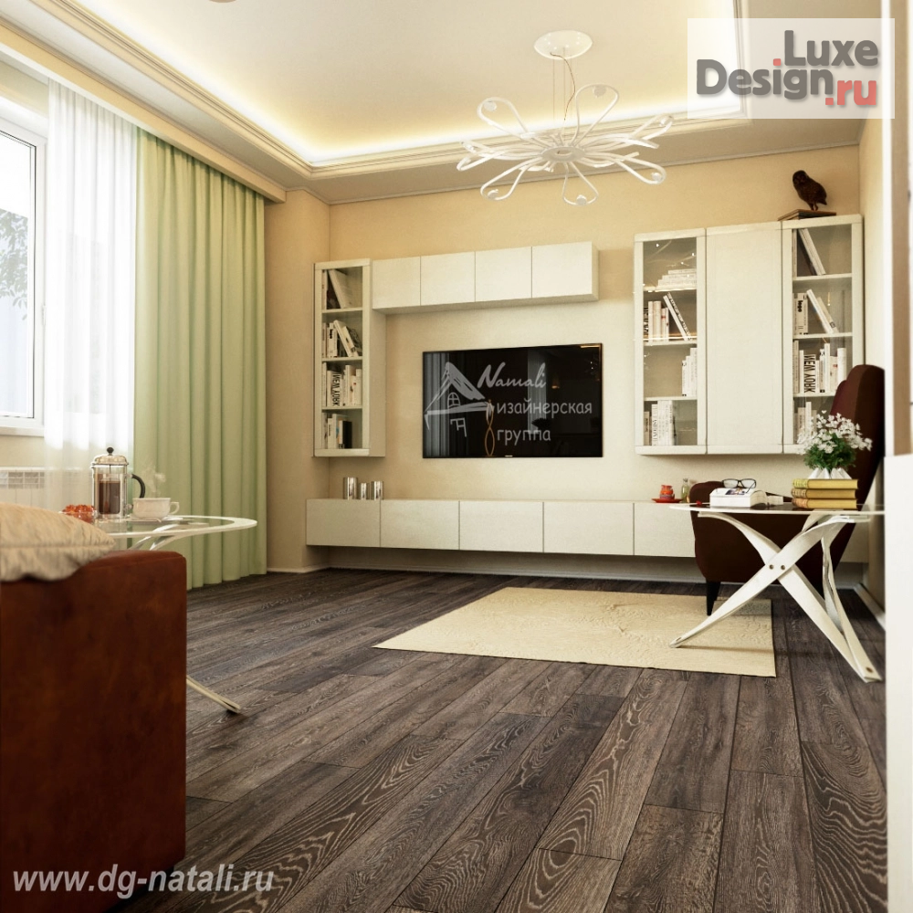 Дизайн интерьера двухкомнатной квартиры "Двухкомнатная квартира в ЖК "НЬЮТОН"" (фото 8)