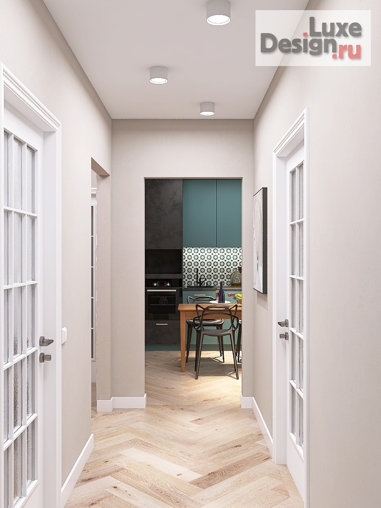 Дизайн интерьера двухкомнатной квартиры "ЖК "4Ленина"" (фото 8)