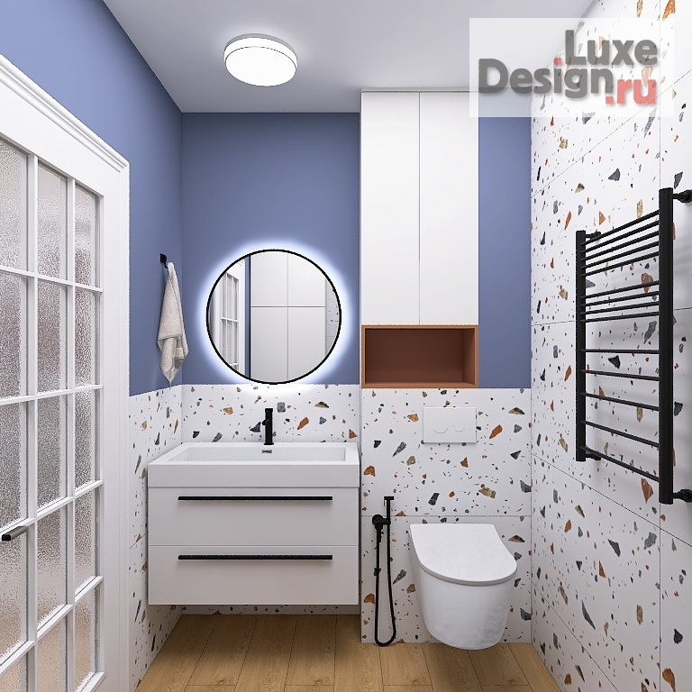 Дизайн интерьера двухкомнатной квартиры "ЖК "4Ленина"" (фото 9)