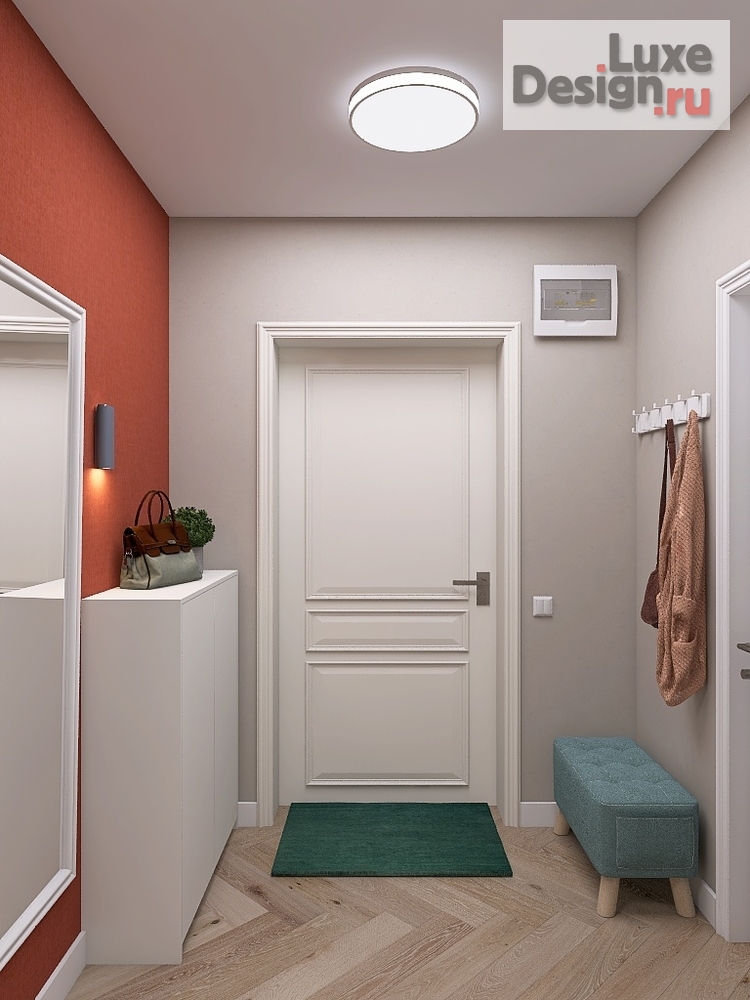 Дизайн интерьера двухкомнатной квартиры "ЖК "4Ленина"" (фото 10)