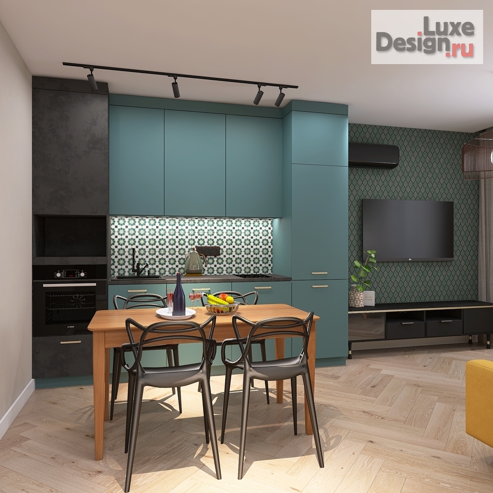 Дизайн интерьера двухкомнатной квартиры "ЖК "4Ленина"" (фото 12)