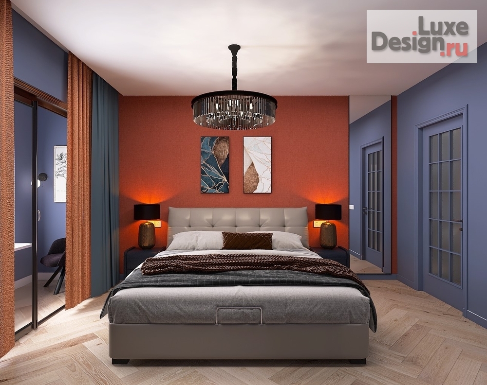 Дизайн интерьера двухкомнатной квартиры "ЖК "4Ленина"" (фото 4)