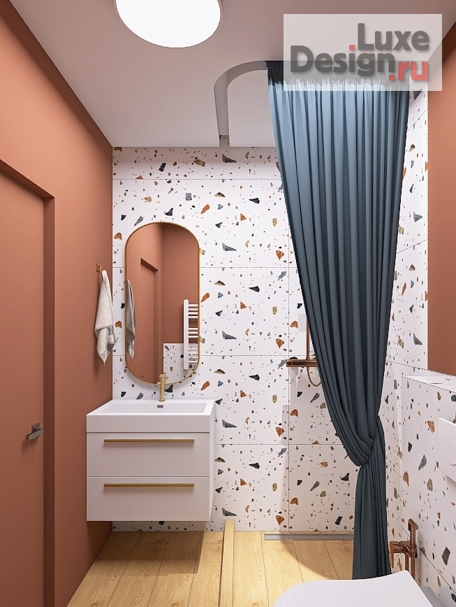 Дизайн интерьера двухкомнатной квартиры "ЖК "4Ленина"" (фото 7)