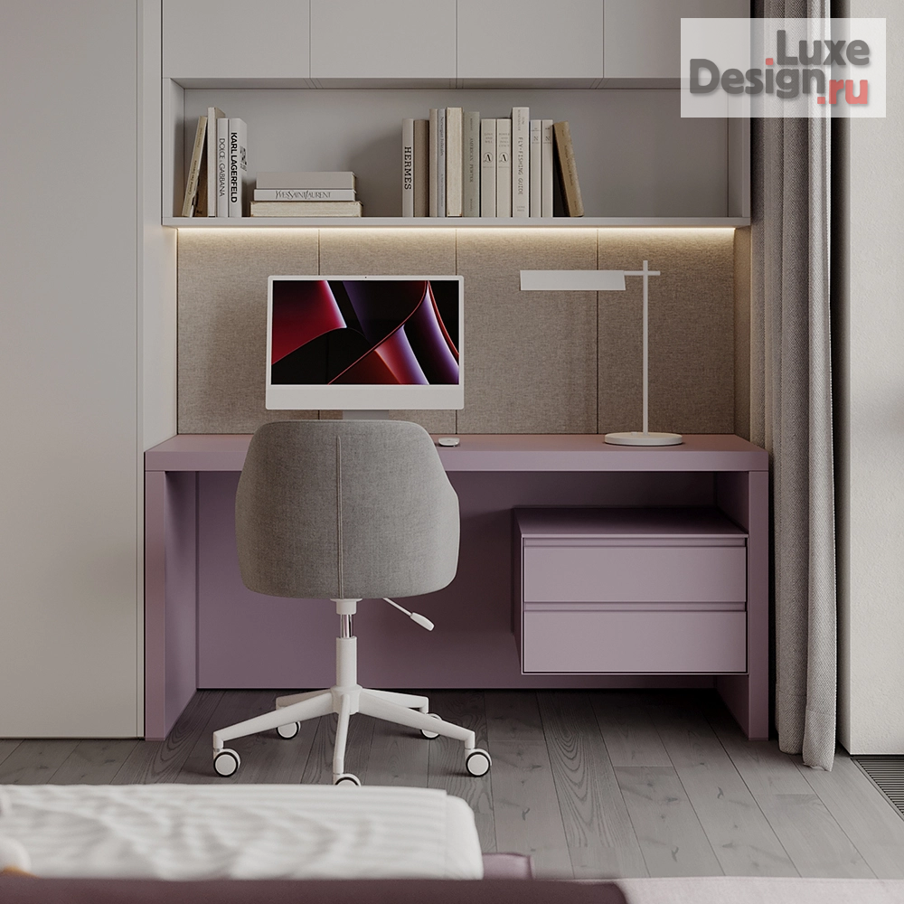 Дизайн интерьера трехкомнатной квартиры "ЖК Павелецкая Сити" (фото 6)