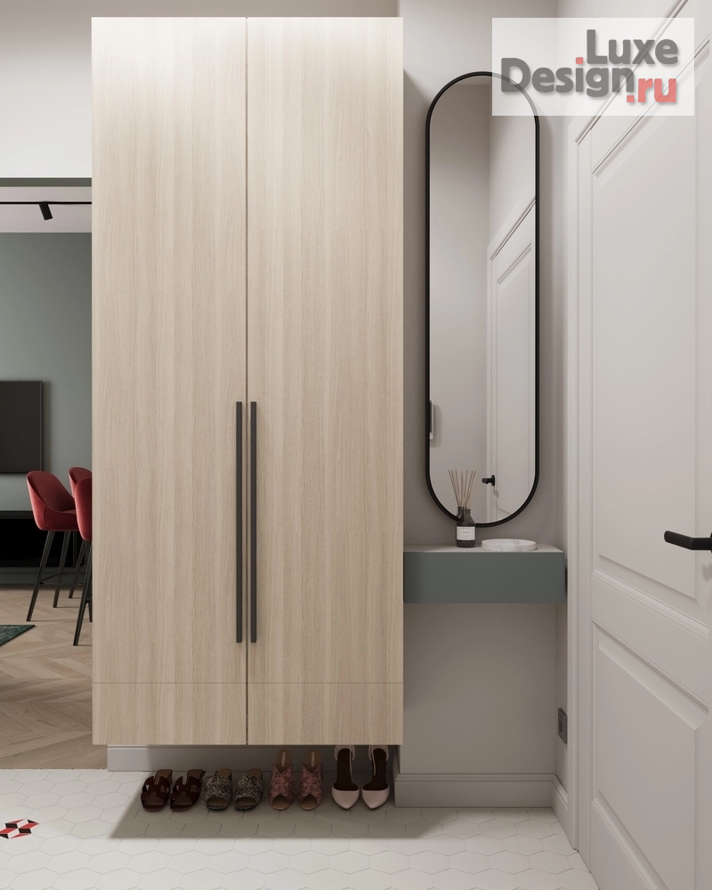 Дизайн интерьера двухкомнатной квартиры "Квартира в жк Ньютон " (фото 13)