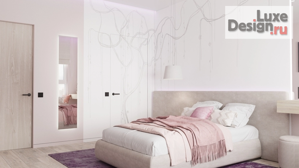 Дизайн интерьера трехкомнатной квартиры "Квартира в жк Ньютон " (фото 13)