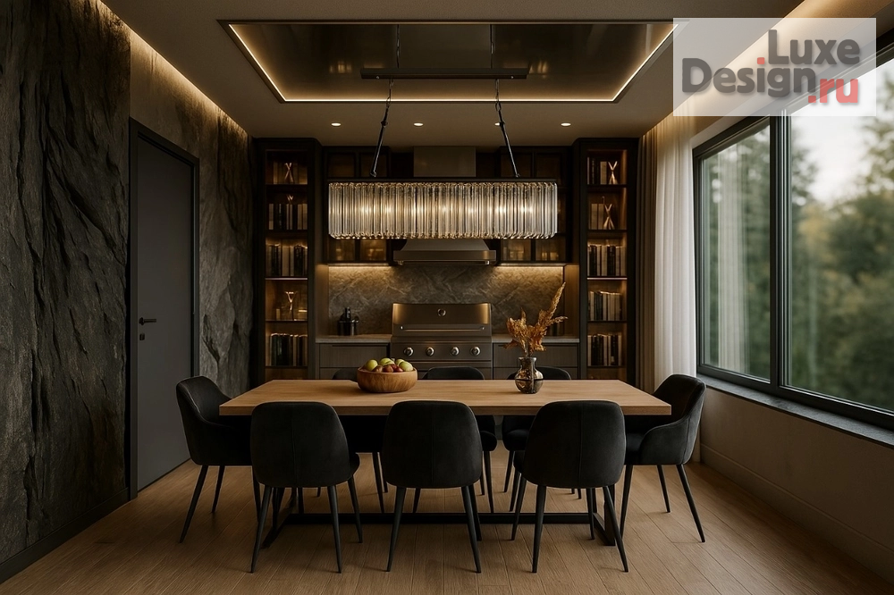 Дизайн интерьера частного дома "Гостевой домик с WOW vibe " (фото 10)