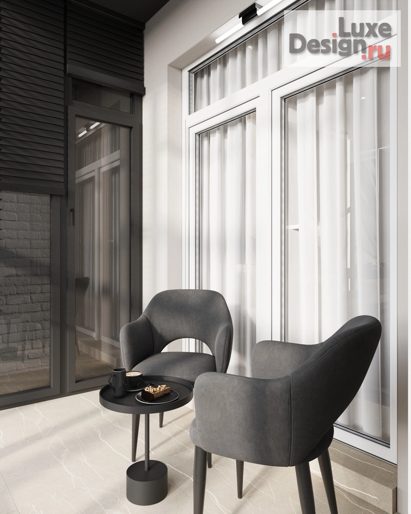 Дизайн интерьера трехкомнатной квартиры "Квартира в жк Ньютон " (фото 19)