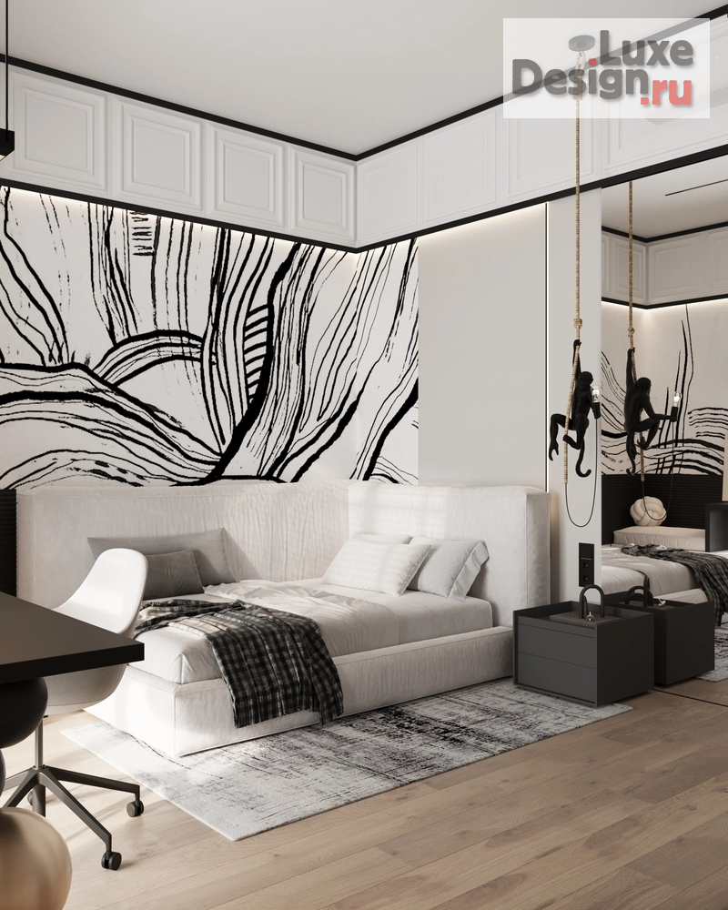 Дизайн интерьера загородного дома "Дизайн проект дома" (фото 44)