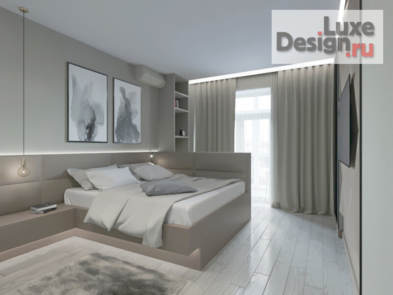 Дизайн интерьера трехкомнатной квартиры "Квартира в современном стиле" (фото 22)