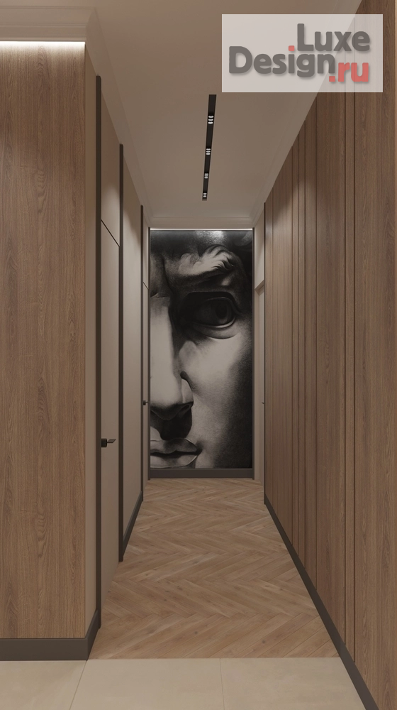 Дизайн интерьера трехкомнатной квартиры "Квартира жк Лесопарковый " (фото 7)