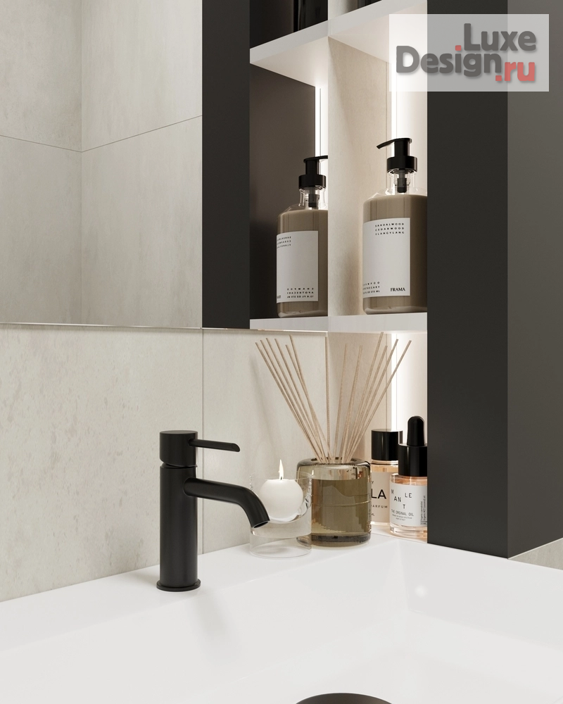 Дизайн интерьера трехкомнатной квартиры "Квартира в жк Ньютон " (фото 38)