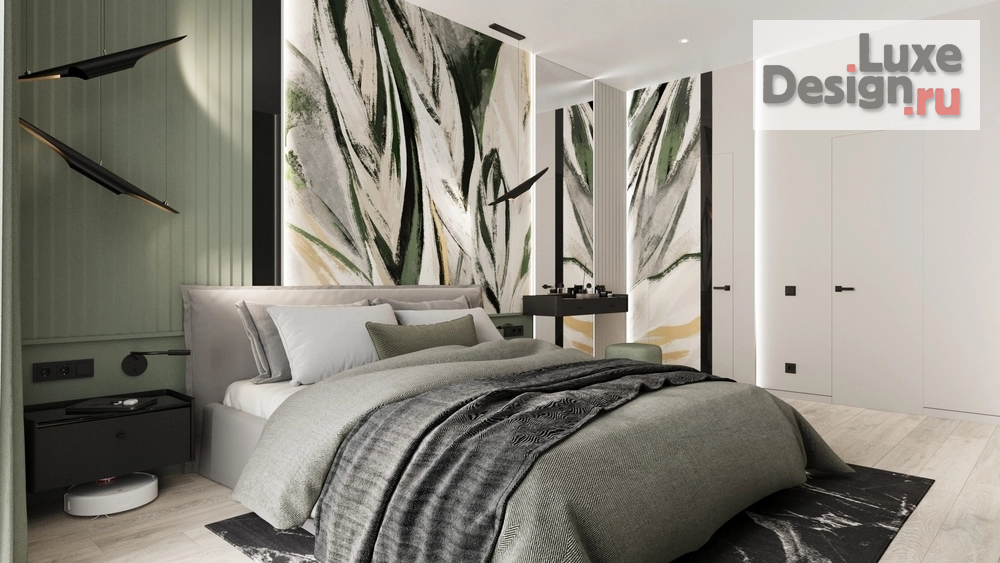 Дизайн интерьера трехкомнатной квартиры "Квартира в жк Ньютон " (фото 2)