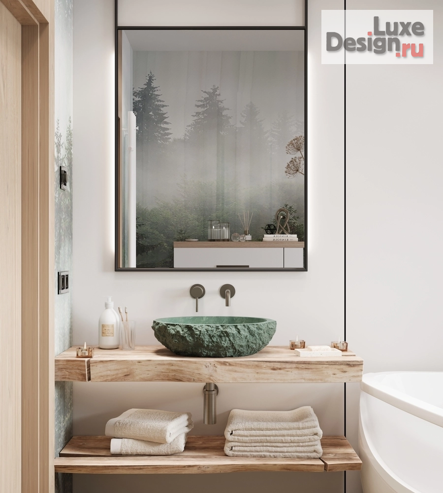 Дизайн интерьера коттеджа "Дизайн проект  «Малинки Village»" (фото 39)