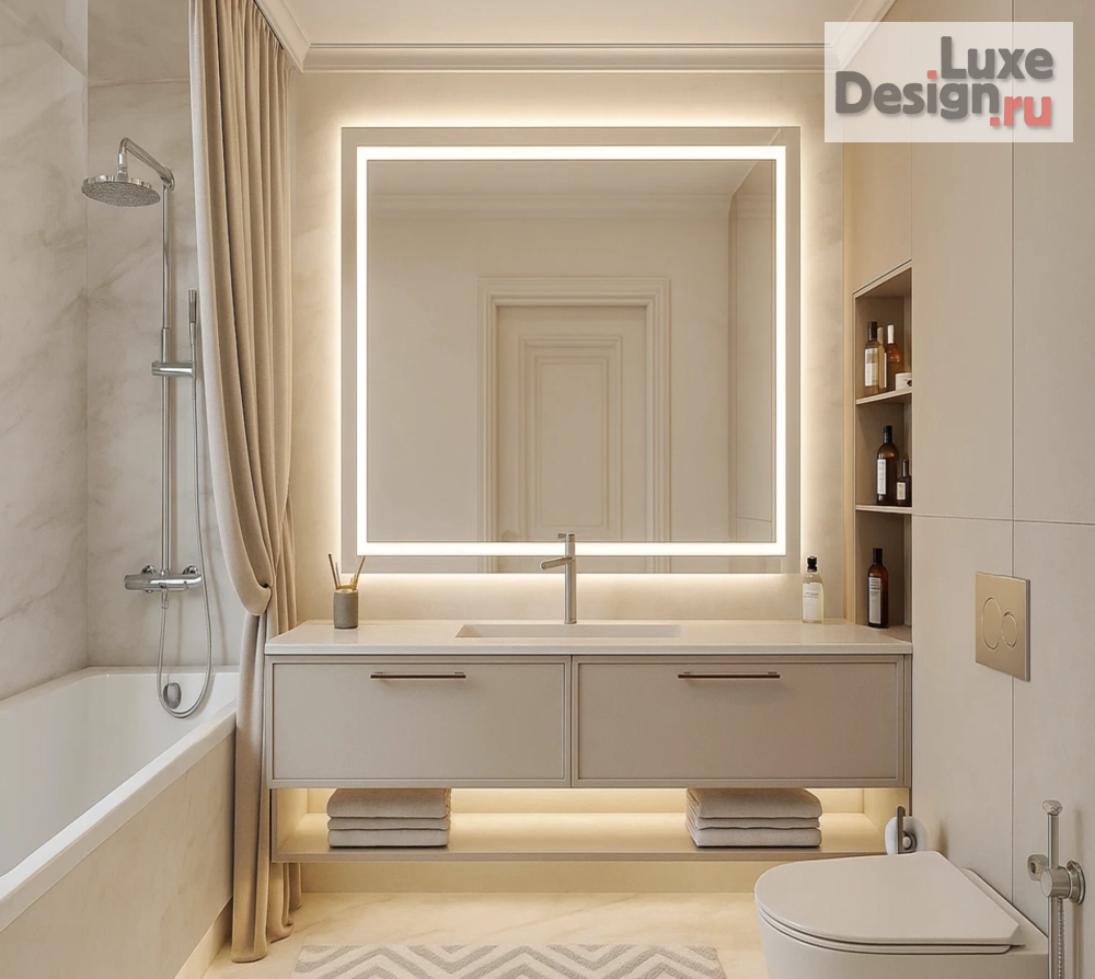 Дизайн интерьера трехкомнатной квартиры "Квартира в ЖК "4 Ленина " (фото 9)