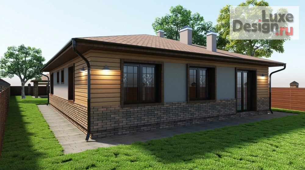 Частная архитектура "Проект коттеджа в г. Екатеринбург" (фото 3)