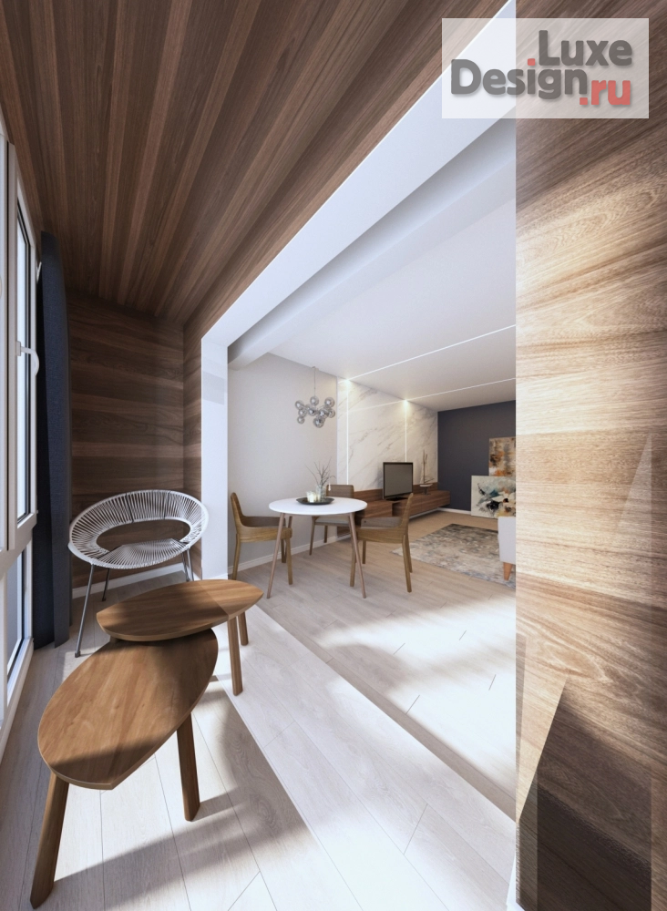 Дизайн интерьера трехкомнатной квартиры "Интерьер 3-х комнатной квартиры" (фото 3)