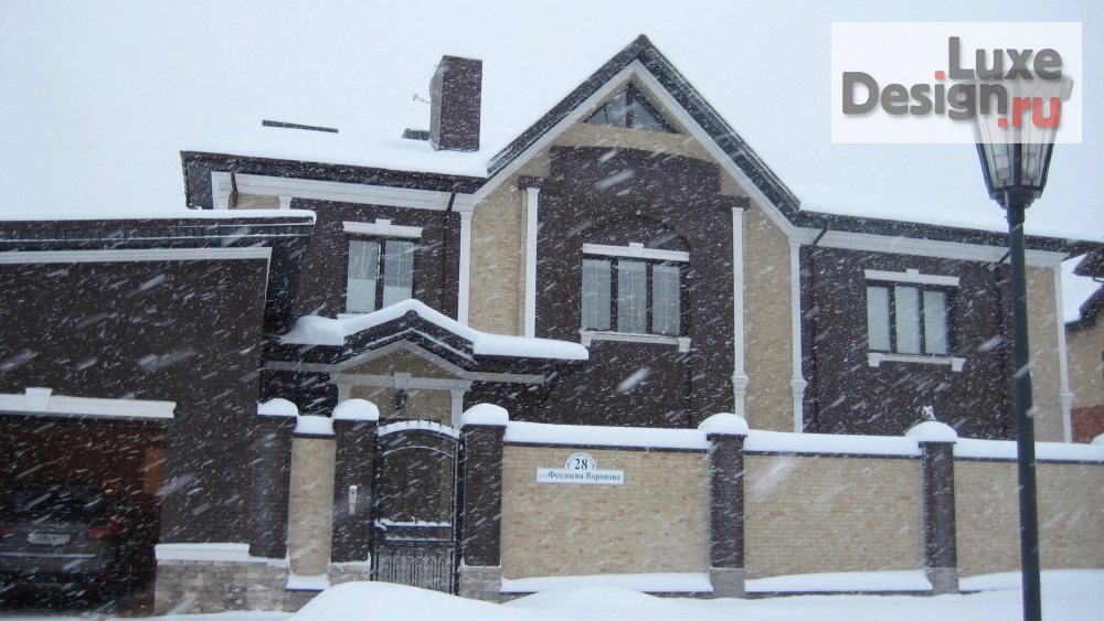 Дизайн интерьера загородного дома "Частный особняк . Немного готики " (фото 2)