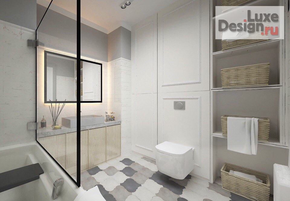 Дизайн интерьера трехкомнатной квартиры "Neoclassic" (фото 9)