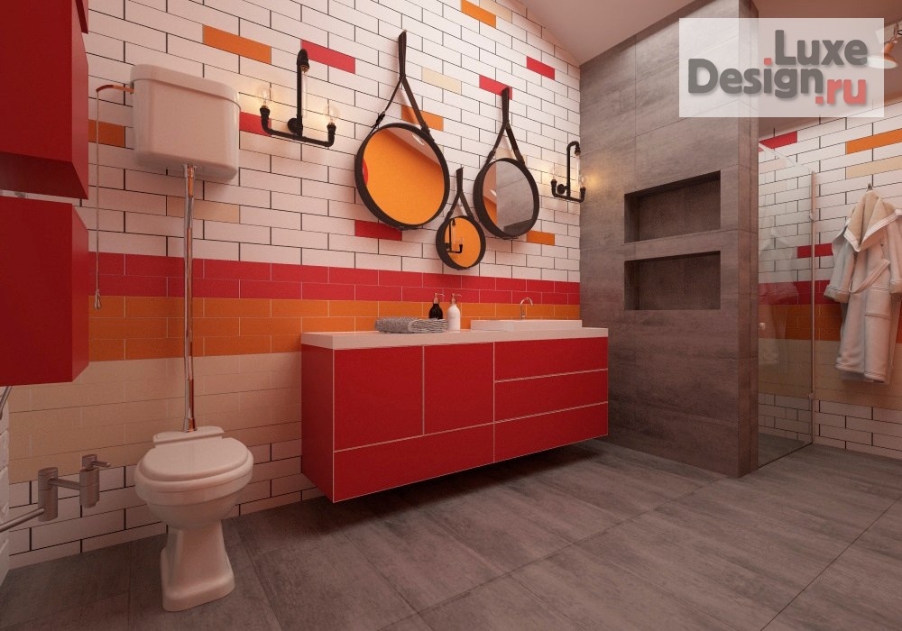 Дизайн интерьера коттеджа "LOFT в Лесном острове" (фото 7)