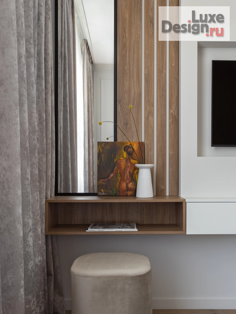 Дизайн интерьера квартиры "Уютная квартира 42 кв.м. с нотками ретро для молодой женщины" (фото 7)