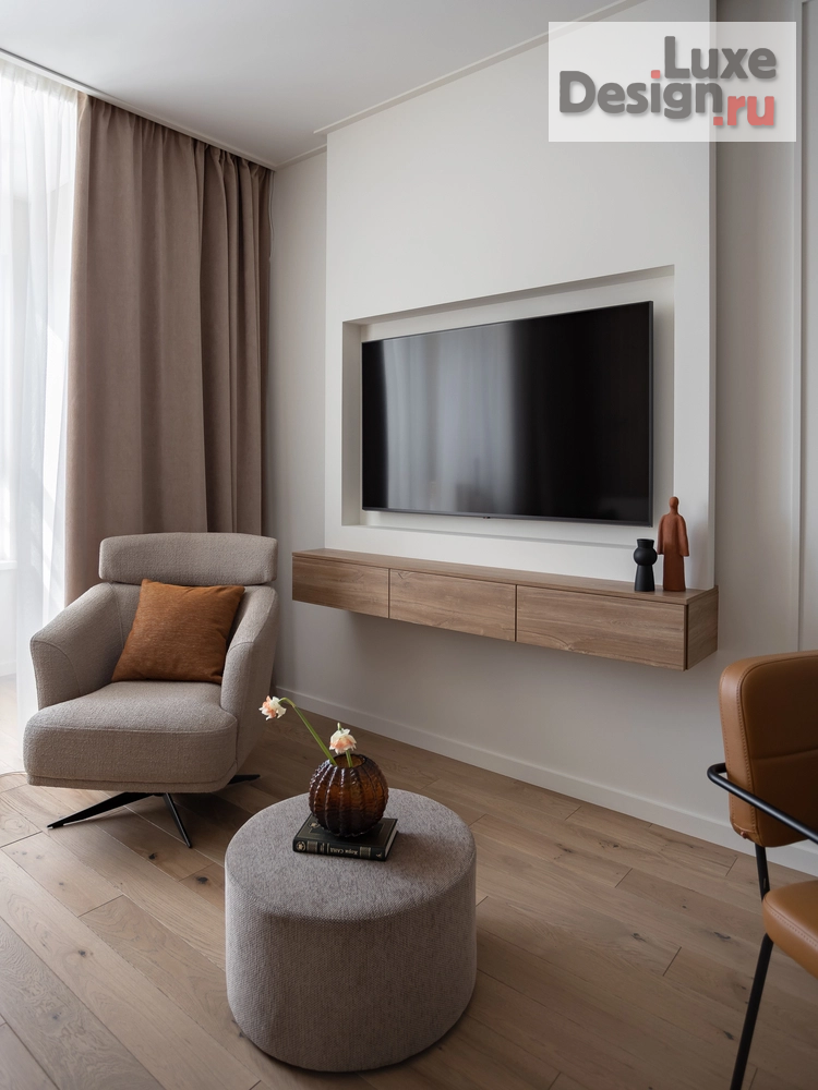 Дизайн интерьера квартиры "Уютная квартира 42 кв.м. с нотками ретро для молодой женщины" (фото 15)